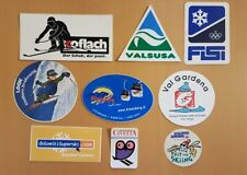 Adesivi Montagna Sci lotto  9