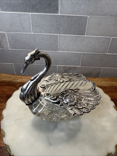 Vintage argento sterling cigno