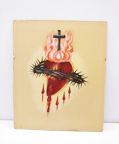 Cuore sanguinante vintage - cuore,