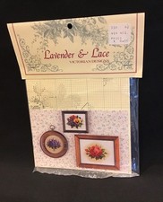 Lavanda e pizzo motivo punto