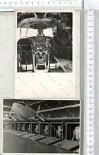 PAB 347) WW2 AERONAUTICA AEREI FIAT G 18 V MOTORI ELICHE LOTTO 8 FOTO