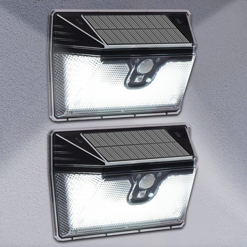 2pezzi applique faretto solare - applique,