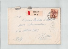 14570 HELVETIA GENEVE GARE CORNAVIN TO ROMA - 1946 - REGISTERED