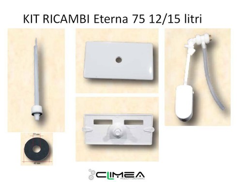 Kit ricambi cassetta - kit, wc