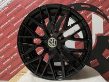 Cerchi in lega Golf 5 6 7 7,5 8 gtd gti 18 pollici Total Black