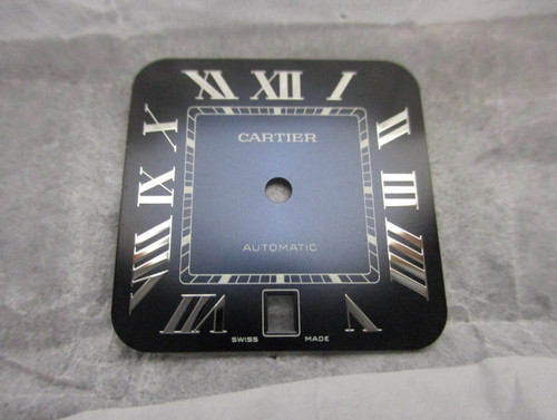 Cartier santos blue dial - santos,