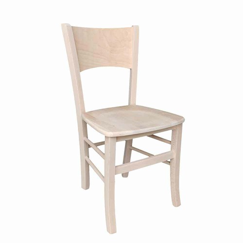 Sedia legno lucy - lucy, grezza