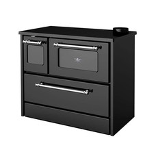 Cucina A Legna Stufa 9 Kw Nera