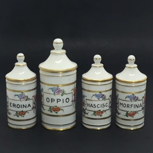 Old pharmacy jars - pharmacy,