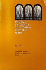 Phaedra Playbill febbraio 1968