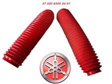 COPPIA SOFFIETTI FORCELLA ROSSI ORIGINALI YAMAHA XT 600 ANNI 84-91 2KF 43F 3TB 
