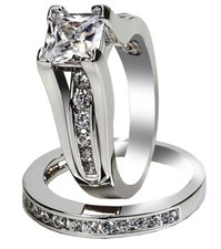 Set di anelli in argento