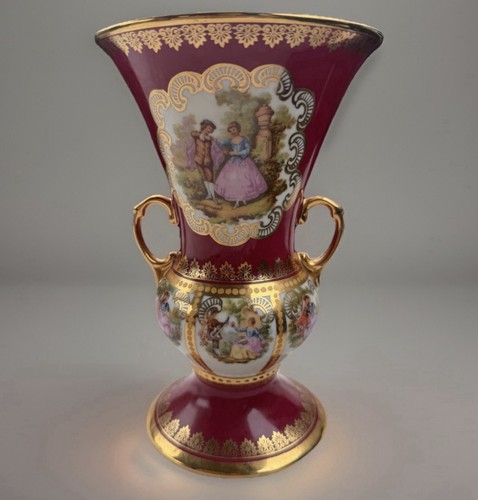 Vaso urna porcellana vintage