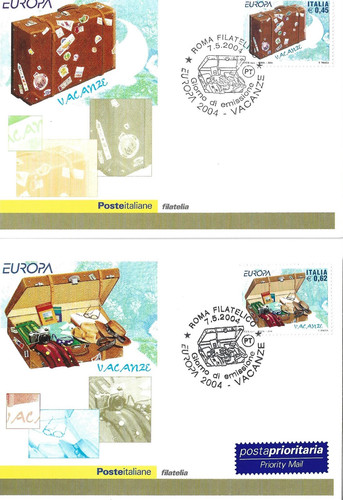 Cartolina filatelica 2004 - cartolina,