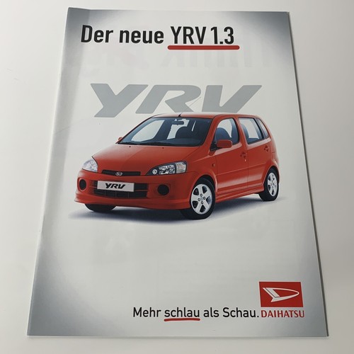 Daihatsu yrv brochure - yrv,
