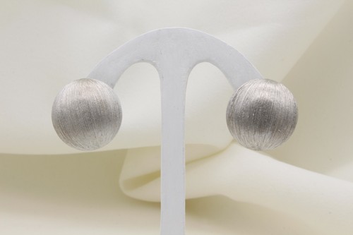 Orecchini clip tono argento - clip,