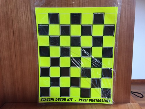 Adesivo scacchi decor kit - adesivo,
