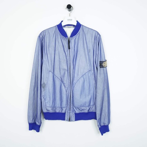 Giacca bomber stone island - island, blu