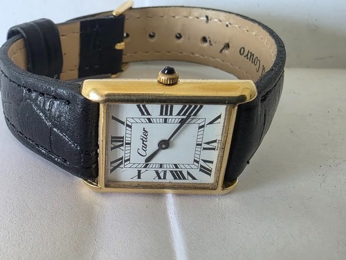 Cartier antigo tank vintage - cartier,