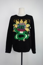 GUCCI GARDEN FELPA COTONE DONNA TG M SWEATSHIRT WOMAN ITALY VINTAGE SCIMMIA