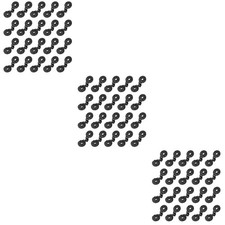  3 Pezzi Clip per Giardino Vela Parasole Panno Serra Rete Fissaggi