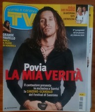 TV SORRISI E CANZONI 2010 n°05 Povia Grignani Preziosi Biaggi Rubicondi Pupo 