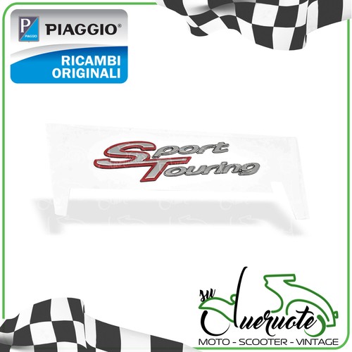 Targhetta manubrio scritta - targhetta,