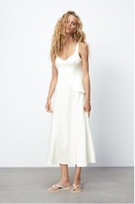 vestito donna bianco sporco