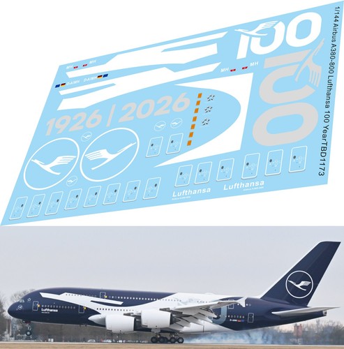 144 decals per airbus - 1/144,