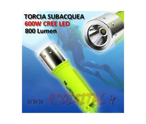 Lampada torcia subacquea - lampada,