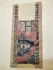 Cartamoneta lire cinquantamila Volto di donna Baffi Stevani 