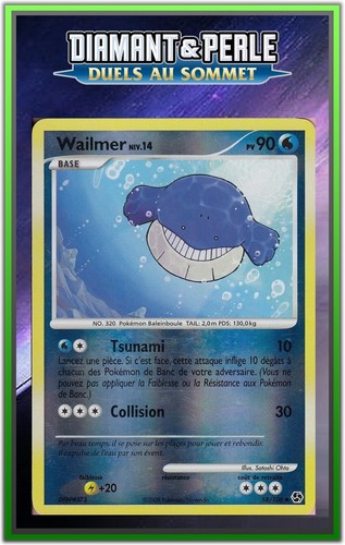 Wailmer reverse dp04 duels - wailmer,