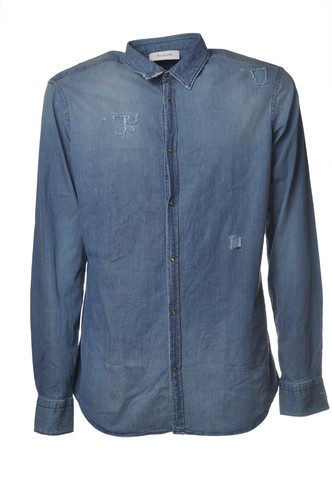 Camicia tessuto denim - camicia, in