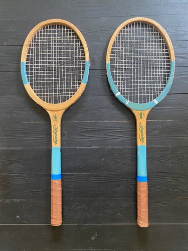 Racchetta tennis vintage - da,