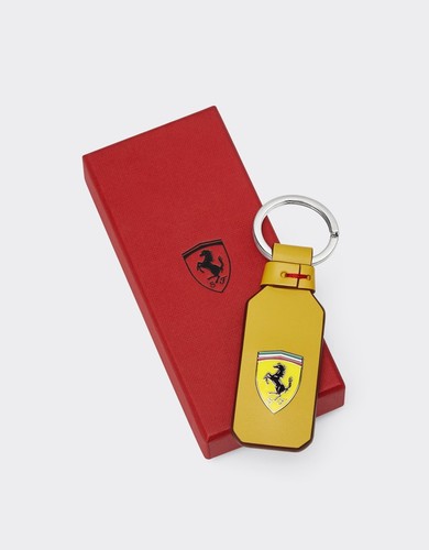 Portachiavi ferrari pelle - portachiavi,