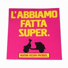 Depliant Vespa PK 50 XL