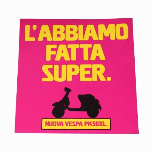 Depliant vespa xl - depliant, pk