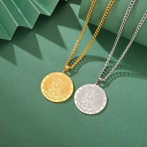 Collana san michele doppio - san,