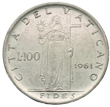 100 LIRE 1961 - CITTÀ DEL