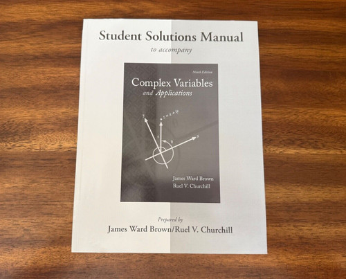 Student solutions manual to - solutions,