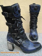 New Rock Boots Antilles nero