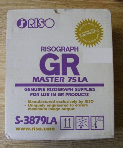 Riso risograph master 75la - risograph, gr