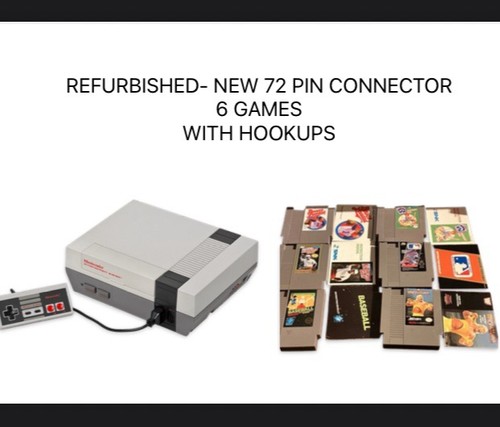 Cleaned repaired nes console - cleaned,,