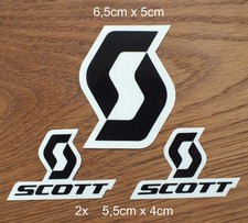 3 Adesivi Sticker Scott
