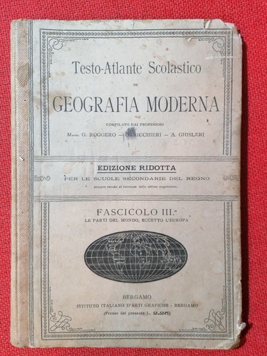 Testo atlante scolastico - atlante, di