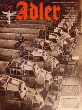 Rivista del Ministero Germanico dell'Aeronautica - Der Adler N. 23 - 1941 It.