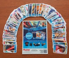 Cartes Star-Wars Auchan 2025 au Choix / Puissante est La Force