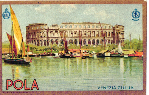 Cartolina originale enit - originale, enit-