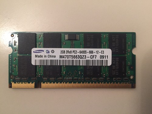 Ram sodimm 2gb - , ddr2