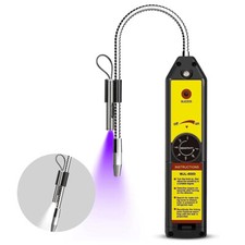 Rilevatore di perdite 9 pollici Freon CFC HFC refrigerante a gas alogeno con luce batteria AAA